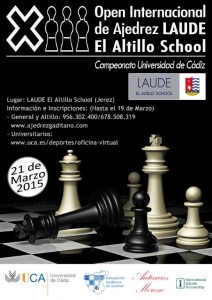 XIII Open Ajedrez LAUDE El Altillo School @ Jerez de la Frontera | Cadiz | España