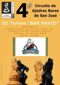 III Torneo Bar Navío @ San José | Andalucía | España