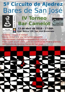 IV Torneo Bar Camelot @ Bar Camelot | San José de la Rinconada | Andalucía | España