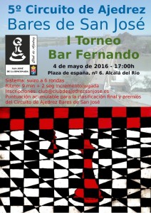 I Torneo Bar Fernando @ Bar Fernando | Alcalá del Río | Andalucía | España