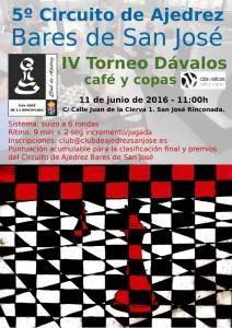 IV Torneo Dávalos café y copas @ Dávalos café y copas | San José de la Rinconada | Andalucía | España