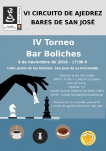 IV Torneo Bar Boliches @  Bar Boliches | San José de la Rinconada | Andalucía | España