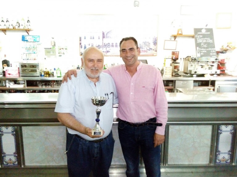 Jorge Olalla, campeón del I Torneo Bar La Ferro