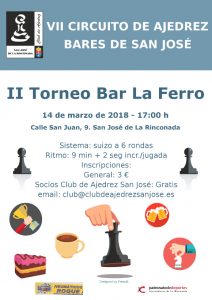 II Torneo Bar La Ferro @ Bar La Ferro | San José de la Rinconada | Andalucía | España