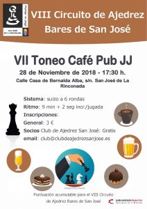 VII Torneo Pub JJ @ Pub JJ | San José de la Rinconada | Andalucía | España