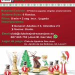 cartel del torneo de ajedrez