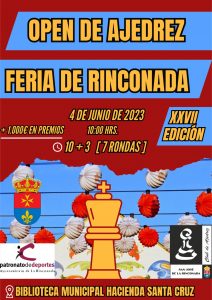 XXVII Open de Ajedrez de Feria de La Rinconada @ Hacienda de Santa Cruz