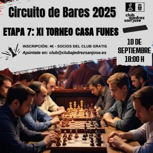 XI Torneo Casa Funes @ Bar Casa Funes