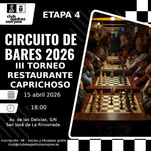 III Torneo Restaurante Caprichoso @ Caprichoso restaurante & lounge bar