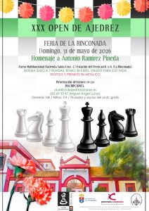 XXX Open de Ajedrez de Feria de La Rinconada @ Anexo Multifuncional Biblioteca Pública Municipal “Hacienda Santa Cruz”